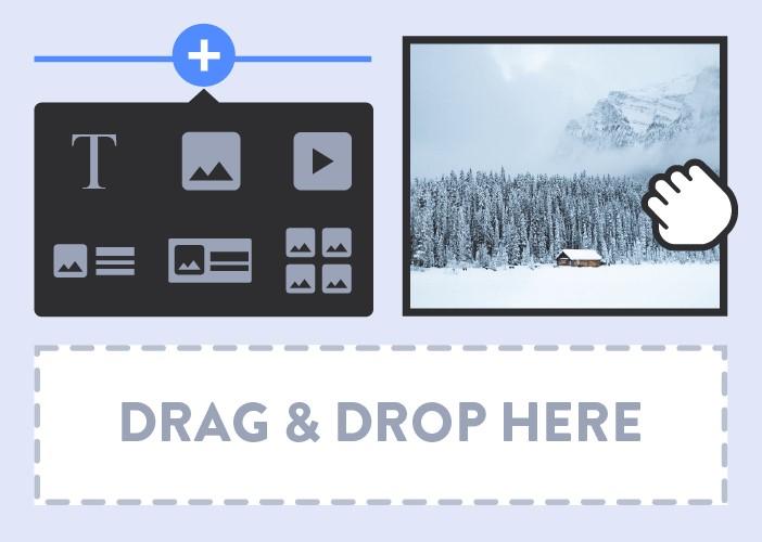 Drag and Drop Strikingly Drag and Drop Strikingly